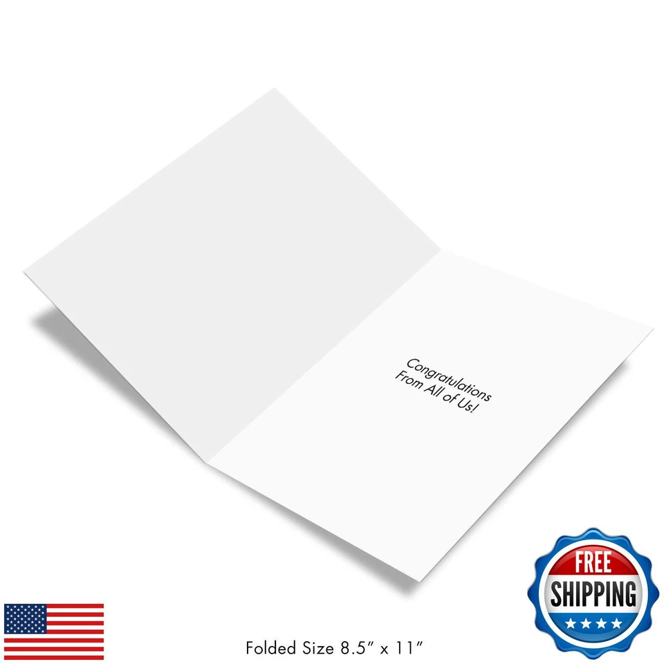 NobleWorks - 1 Funny All Occasion Congratulations Greeting Card w/Envelope (B - Image 2 of 4