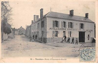 41-AM21819.Verdes.N°19.Route D'Ouzouer-Le-Marché.hotel Du Commerce.grandin.d