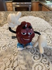 Vintage 1988 California Raisins Wind Up Plastic Toy with Blue Shoes tested