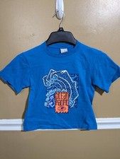 Vintage 90s Ocean Pacific OP Blue Shirt Boys Size Large Single Stitch USA