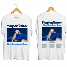 Meghan Trainor Timeless Tour 2024 T-Shirt – Double-Sided Heavyweight Black Tee