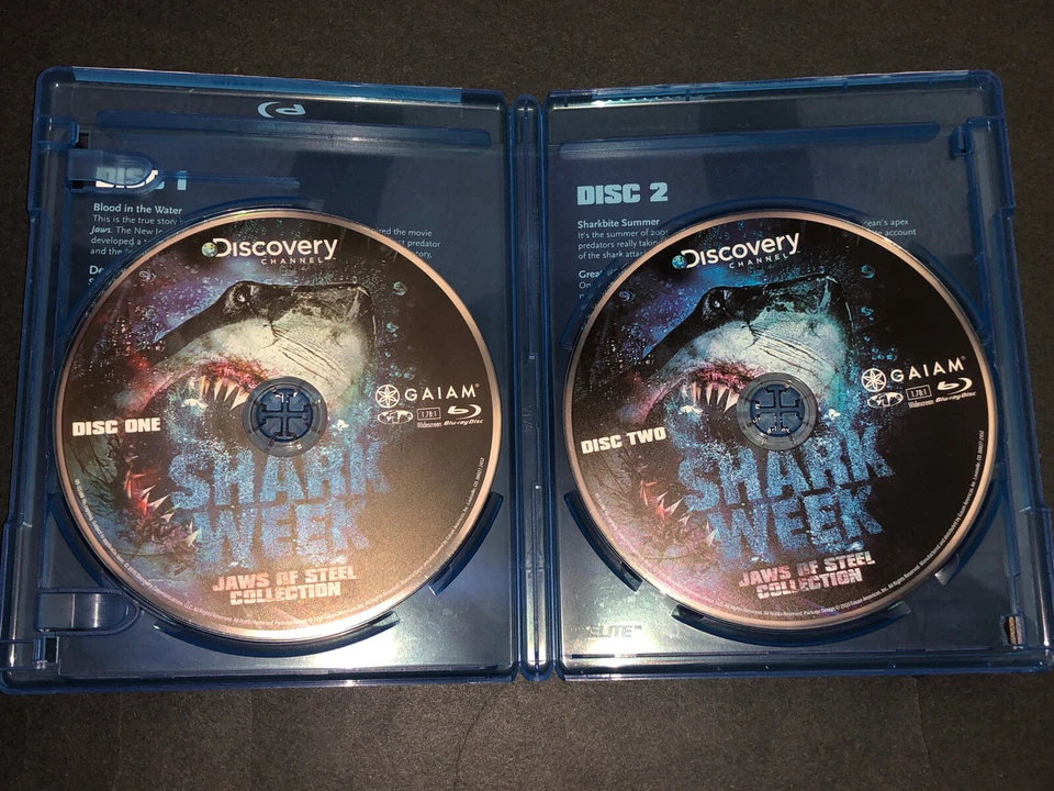 Shark Week Jaws of Steel Collection Blu-Ray - 2 disc set - Image 2 of 3