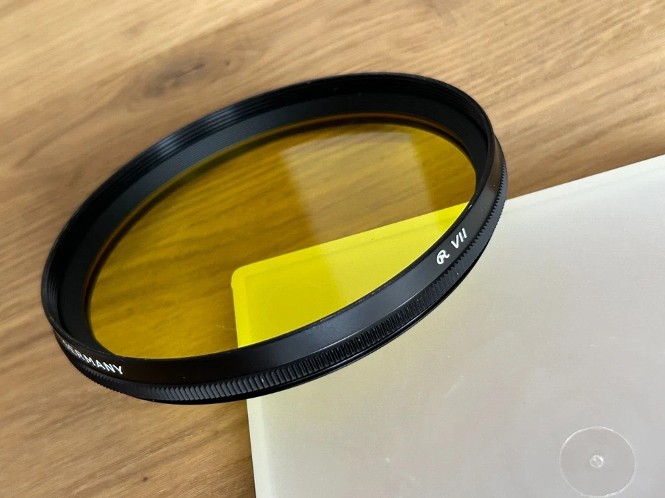 Rollei Rolleiflex gelb mittel -1,5 Filter. Bajonett VII f. Tele-Xenar 2.8 180mm - Image 2 of 4