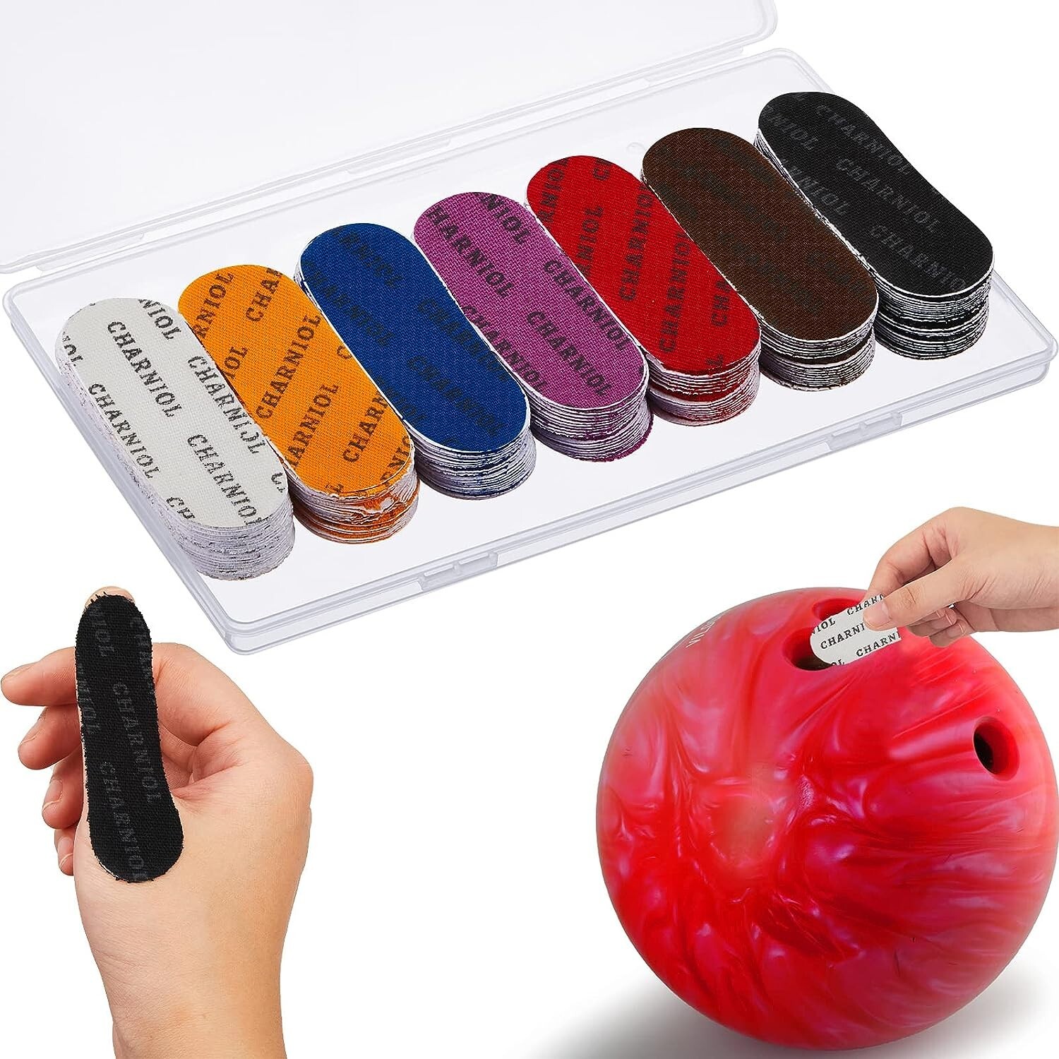 140 Pieces Bowling Tape Thumb Bowling Finger Tape Bowling Ball Tape for Thumb