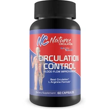 Circulation Control - Blood Flow Improvement - Body & Leg Circulation Supplement