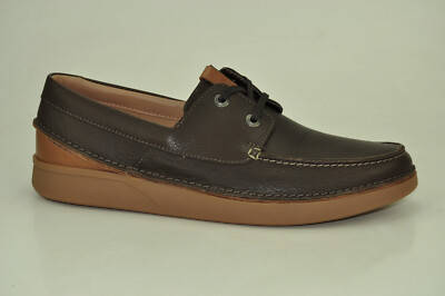 Clarks Oakland Sun Loafers Lace Up Moccasin Mens Shoes 261419627