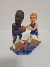 Detroit Pistons Darko Milicic & Ben Wallace Dual Bobblehead Rare 