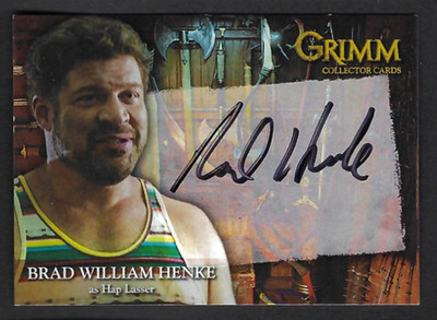GRIMM SEASON 1 (Breygent/2013) AUTOGRAPH CARD #BHAC-1 BRAD WILLIAM HENKE