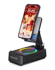 Wireless Induction Bluetooth Speaker with Phone Stand, Christmas Birthday Gif...