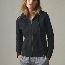 NWOT American Giant Women's Classic Full Zip Hoodie Black Size S Casual Cozy