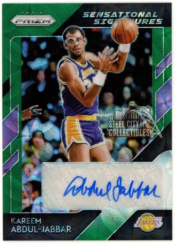 Kareem Abdul Jabbar #SS-KAJ 2018 Panini Prizm Sensational Signatures card