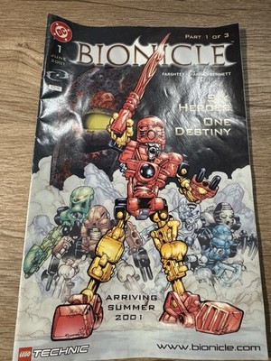 DC Comics Bionicle #1 The Hero of One Destiny (2001) Kopaka Farshtey