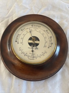 VINTAGE WEATHERMASTER BAROMETER