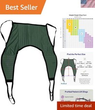 Machine Washable Patient Lift Sling - Compatible with Most Lift Systems