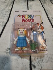 Richard Scarry's Busy World Sally Cat Figure