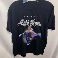 AYRA STARR Sabi Girl T-Shirt size M black rare