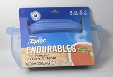 Ziploc Endurables Medium Pouches (32fl.oz.)  Pack of 6, Original Case Sealed!