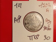 Allemagne 1 Mark 1902 A