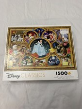 Ceaco Disney 1500 Piece Jigsaw Puzzle "Disney Classics  Complete
