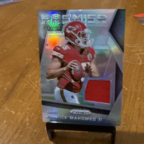 Patrick Mahomes II #24 — 2017 Panini Prizm Premier Jersey football card