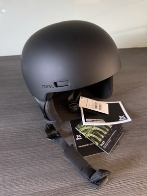 Ski- und Snowboardhelm anon Burton youth Windham Wavecell S/M Black Neu