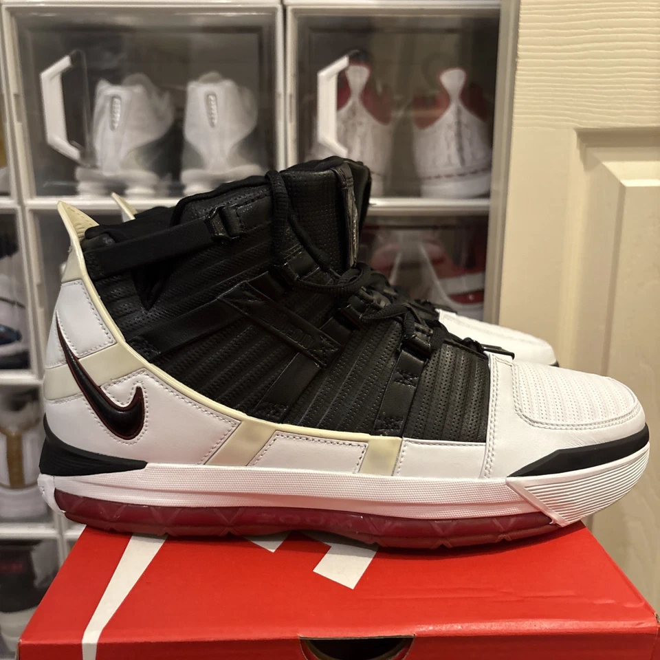 Nike Zoom LeBron 3 OG HOME 2005 caja mantenidas nuevas raras OGs 🔥 Foto 2 de 4