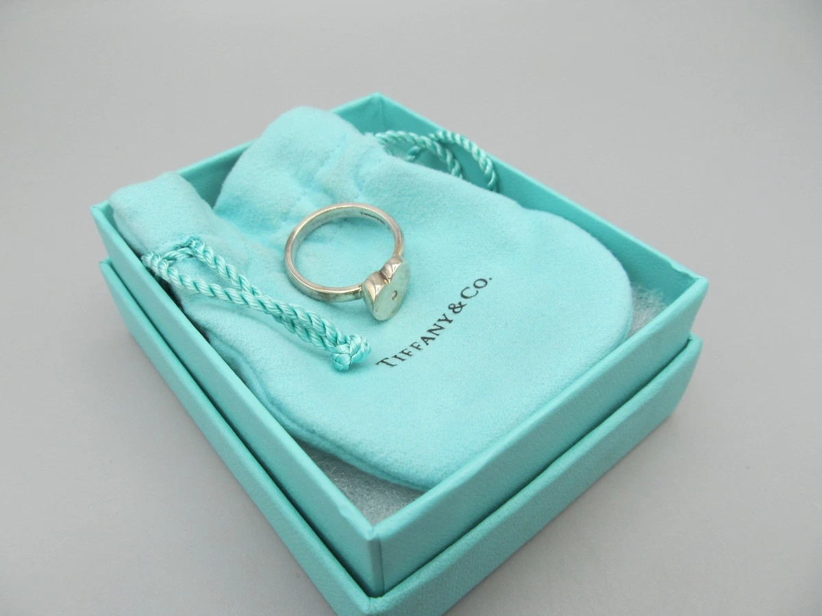 Tiffany & Co. Sterling Silver 10 Ring Rings without Stone Fine