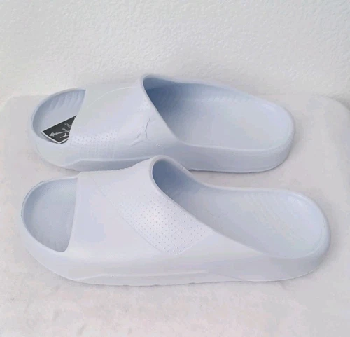 Nuovi sandali sandali Nike Air Jordan Post da uomo ~ grigio calcio (DX5575 010) taglia 14