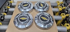 1970-1971-1972-1973-1974-1975 Chevy C10 Stainless Original Dog Dish Hub Caps 1970-1971-1972-1973-1974-1975 Chevy C10 Stainless Original Dog Dish Hub Caps
