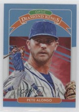 2020 Panini Donruss Optic Retail Carolina Blue & White Prizm Pete Alonso #7 9o3