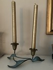 Deco Double Candlestick, Tulips and leaves — photo 2