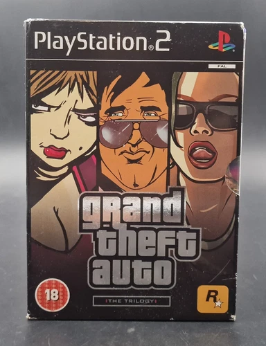 Grand Theft Auto The Trilogy - Sony Playstation 2 PS2 - Complete - PAL - VGC