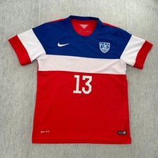 Team USA Jersey Adult Small Jermaine Jones USMNT Nike 2014 Bomb Pop Soccer Mens