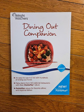 WEIGHT WATCHERS Points Plus Dining Out Companion NEW