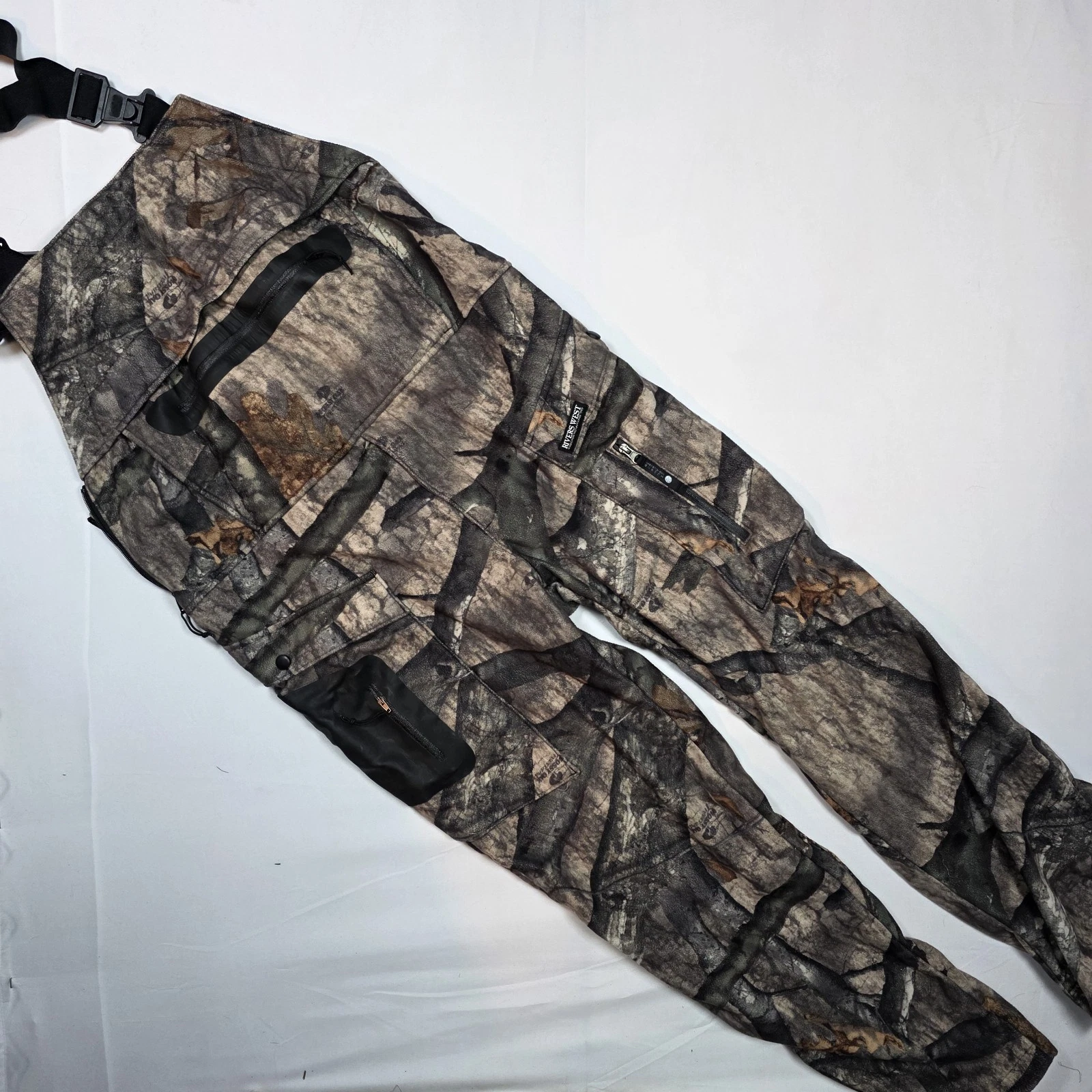 Rivers West Mens Large Camo Hunting Bibs Advanced Waterproof Fleece Lined
Opens in a new window or t