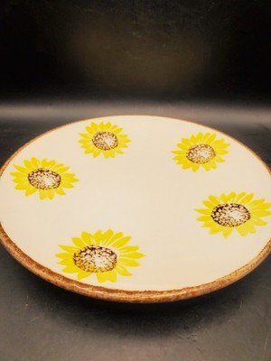 Value Ceramic Made in Portugal Sunflower Plate 8.5'' BB54