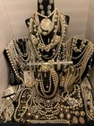 Huge-estate-jewelry-Lot-Junk-Redesign-Craft-Faux Pearl- Costume-6+lbs