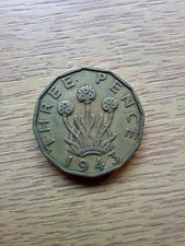Threepence Coin, Various Years