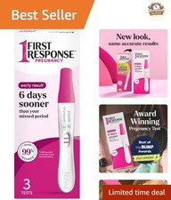 Early Result Pregnancy - 3 Pack, Quick  Accurate Results for Peace of Mind