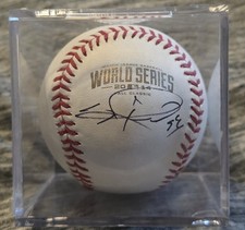 🔥 Sergio Romo Autographed Signed 2014 World Series Ball San Francisco Giants 🔥