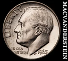 1963-D Silver Roosevelt Dime-Choice Gem BU Lustrous No Reserve #i2872