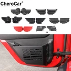 2/4Pcs Front / Rear Car Door Pocket Storage Box Kit for Jeep Wrangler JK 2011-17