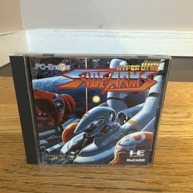 HYPER DYNE SIDEARMS PC ENGINE HUCARD NTSC JAP In Great Condition