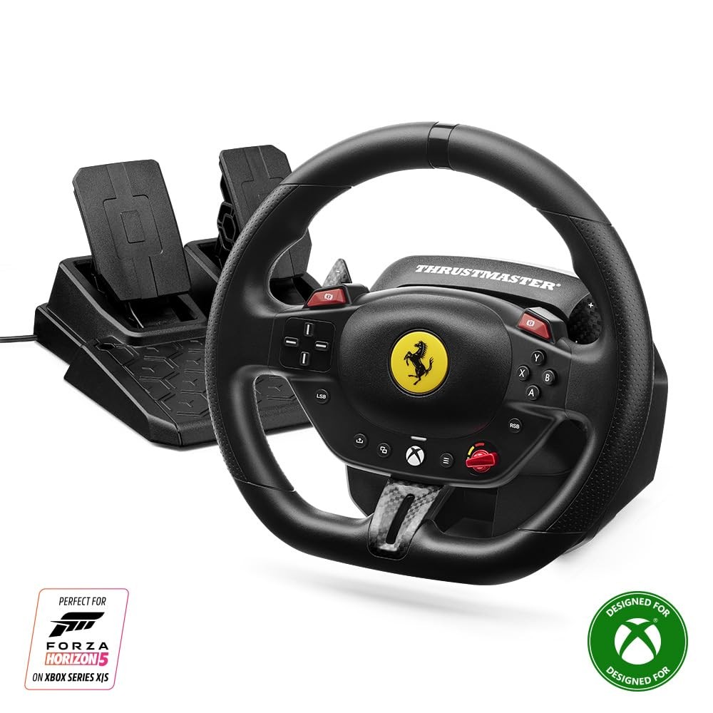 Thrustmaster T98 Ferrari 296 GTS Racing Wheel, 240 Rotation with