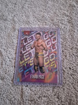 2025 Topps Chrome WWE - Ethan Page - LET'S GO! CASE HIT