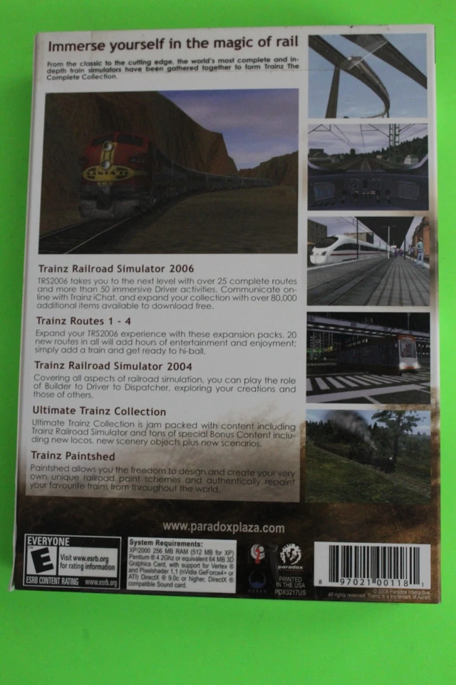Trainz: The Complete Collection -Rare Train Simulator PC Paradox Interactive NEW - Image 2 of 4