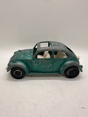 Vintage Hubley Green VW Beetle Diecast/Metal/Plastic Car