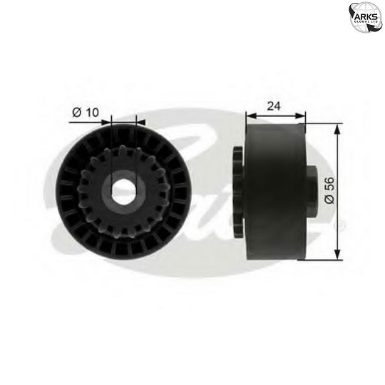 Fits GATES T39056 V-RIBBED BELT PULLEY ⭐UK Stock⭐ - Image 8