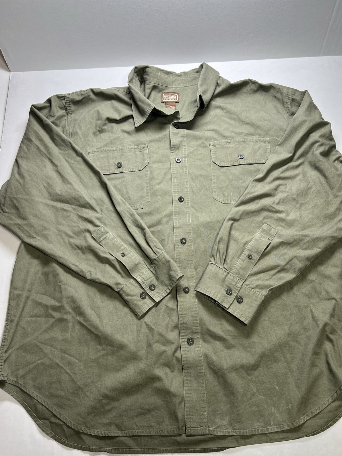 Schmidt Workwear Button Down Long Sleeve Size XXL… - image 2