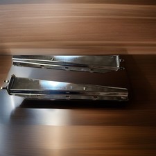 30 Mud Flap Hanger Chrome Straight Spring Loaded 2.5 Bolt Spacing